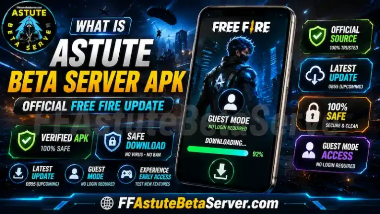 astute beta server apk official free fire update safety guide 2026