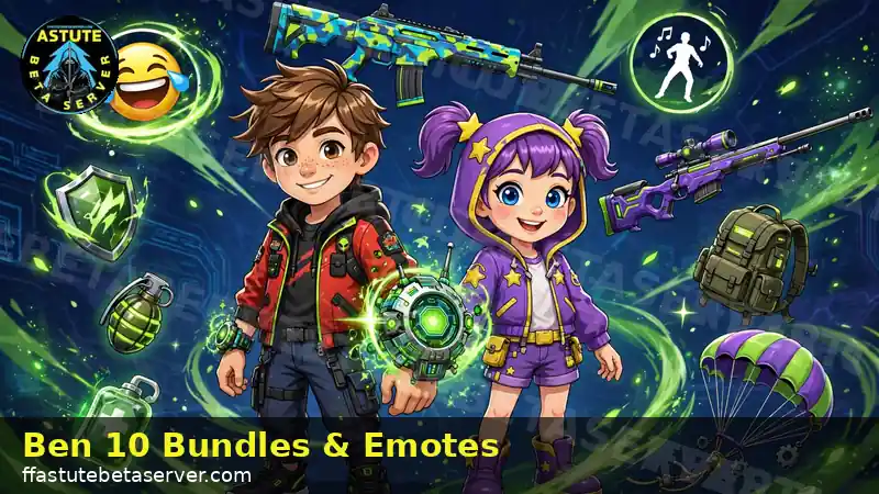 Free Fire x Ben 10 Collaboration: Leaked Bundles, Emotes, Skins & Reported Date (2026) 2 Free Fire x Ben 10 leaked bundles and emotes