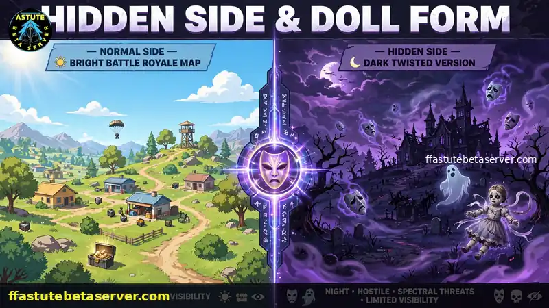 Free Fire Halloween Event 2026: The Unseen Guide, Dates & Free Rewards 3 Free Fire Hidden Side and Doll form mechanics explained